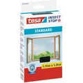 Produktbild: tesa Insektenschutz STANDARD für Fenster, mit Klettband, ohne Bohren (110 x 130 cm) (55671-00021-03)