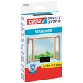 Produktbild: 1-48x tesa Fliegengitter STANDARD für Fenster, 1,10 m x 1,30 m SPARE BIS ZU 59%