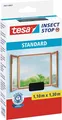 Produktbild: Tesa Insect Stop Fliegengitter Fenster Insektenschutz Anthrazit 110 x 130 cm