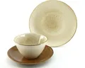 Produktbild: CreaTable, 20863, Sahara Sand, Kombiservice 3-tlg, Steinzeug