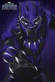 Produktbild: Black Panther Poster Glow (61cm x 91,5cm)