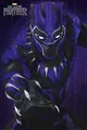 Produktbild: Black Panther Poster Glow 61 x 91,5 cm