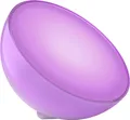 Produktbild: Philips Hue Smarte LED-Leuchte White & Color Ambiance Go Tischleuchte weiß, Abschaltautomatik, Bluetooth, CCT - über Fernbedienung, Dimmfunktion, Farbsteuerung, Farbwechsel, Leuchtdauer einstellbar, Memoryfunktion, Nachtlichtfunktion, RGB, Smart Home, Timerfunktion, dimmbar über Fernbedienung, erweiterbar, mehrere Helligkeitsstufen, LED wechselbar, RGB, Mit Akku & inkl. Netzteil