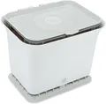 Produktbild: Full Circle Biomülleimer Full Circle Fresh Air Komposteimer, geruchsfrei, Grau