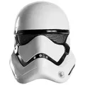 Produktbild: Rubie ́s Verkleidungsmaske Star Wars - Stormtrooper Kinder Halbmaske Karneval, Der ikonische Helm der imperialen Truppen als einfache Halbmaske weiß