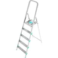 Produktbild: Colombo-Libellenleiter aus leichtem Aluminium mit Stufen und rutschfesten...