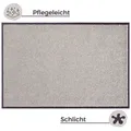 Produktbild: Hanse Home Schmutzfangmatte Wash & Clean, Hellgrau, Textil, Uni, rechteckig, 40x60 cm, Oeko-Tex® Standard 100, rutschfest, für Fußbodenheizung geeignet, rutschhemmend, schützt den Fußboden, pflegeleicht, lichtunempfindlich, trittschallgedämmt, widerstandsfähig, Teppiche & Böden, Fuß & Stufenmatten, Fußmatten und Schmutzfangmatten