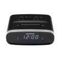 Produktbild: Grundig Sonoclock 1100 Wecker mit Radiofunktion, UKW-Tuner, Weckfunktion, Einschlaf-Automatik, Schlummerfunktion, Alarmsignal, LED Display, Schwarz