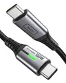 Produktbild: INIU USB C Kabel, 100W [0.3m] PD3.0 Schnellladekabel USB C auf USB C, Nylon Geflochten Ladekabel USB-C Ladegerät für iPhone 15 Pro Samsung Galaxy S23 S22 S21 Pixel 7 iPad Pro MacBook Air Tablets usw.