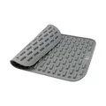 Produktbild: 40x30cm Silikon Backmatte mit Noppen | fettfreie Ofen Grillmatte zum Backen a...