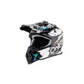 Produktbild: O'NEAL | Motocross-Helm | Kinder | MX Enduro | ABS-Schale, Lüftungsöffnungen für optimale Belüftung & Kühlung | 2SRS Helmet Villian Youth | Weiß | Größe M