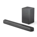 Produktbild: Philips TAB5309 Soundbar 2.1 mit drahtlosem Subwoofer - 2,1 Kanal 240W, DTS Virtual X, Bluetooth 5.4, HDMI ARC, optische Verbindung und USB-Konnektivität - Dunkelgrau