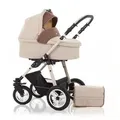 Produktbild: Coletto Kombi-Kinderwagen Leo 2 in 1 inkl. Sportsitz und umfangreichen Zubehör in 20 Farben beige|braun