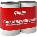 Produktbild: ATHLON TOOLS 2X FlexProtect Garagen-Wandschutz - je 2 m lang - Extra Dicker Auto-Türkantenschutz, Selbstklebend, Schaumstoff-Polster, Wasserabweisend