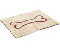 Produktbild: Schmutzmatte Dirty Dog Türmatte Knochne90 x 66 cm beige Mikrofaser, Microfaser