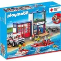 Produktbild: PLAYMOBIL 9533 DRK Mega Set Rettungswache