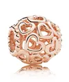 Produktbild: PANDORA Schmuck Charm Herzstrudel Rosé 780964