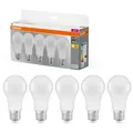 Produktbild: 5er Pack OSRAM LED BASE Classic E27 Lampe 13W wie 100W warmweiß