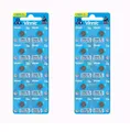 Produktbild: 20 x Vinnic AG6 LR921 Knopf Zellen Uhrenbatterie L921/SR920/371 im Blister