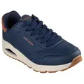 Produktbild: Skechers UNO-SUITED ON AIR Sneaker Freizeitschuh, Halbschuh, Schnürschuh mit modischer Keilsohle blau 48,5 EU