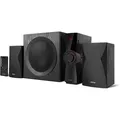 Produktbild: Edifier CX7 Aktives 2.1 Home-Entertainment-System mit Bluetooth V5.0, Schwarz