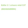 Produktbild: Edifier 2.1 schwarz retail CX7 (6923520269594)
