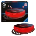 Produktbild: Ravensburger 3D Puzzle Iconics: 12008033 Allianz Arena - mit Licht - Das berühmte Stadion des FC Bayern München als beleuchtetes Modell für echte Fans
