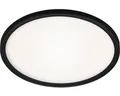Produktbild: LED Deckenleuchte 18W 2400 lm 4000 K Ø 29,3 cm Slim schwarz + Backlight