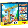 Produktbild: HABA 305883 Puzzles - Baustellenfahrzeuge