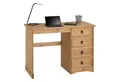 Produktbild: CARO-Möbel Schreibtisch SALSA, Schreibtisch Computertisch PC Bürotisch mit Schubladen Kiefer massiv M