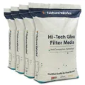 Produktbild: Nature Works Hi-Tech Filterglas 4er Set 80kg für Sandfilteranlagen Pool Glas