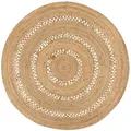 Produktbild: Steffensmeier Teppich Goa - Sun, rund, Jute beige Ø 150 cm