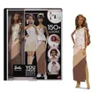 Produktbild: Barbie Basics You Create Neutral Kit 001 mit individuell gestaltbarer Modepuppe, Mode in universeller Passform und Accessoires, beweglichem Körper und austauschbarem Kopf, JJX35