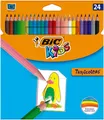Produktbild: BIC KIDS Buntstifte Malstifte Farbstifte Tropicolors,sechseckig 24er Kartonetui