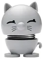 Produktbild: Hoptimist Tier, Katze, Wackelfigur & Glücksbringer Skandinavisch, Wohnzimmer & Schreibtisch Deko, Büro Gadget, Tolle Kleine Geschenke, 5,5 x 5,9 x 7,3 cm, Small, Hellgrau