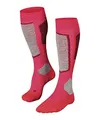 Produktbild: FALKE Damen Skisocken SK2 Intermediate W Kh Wolle Funktionsmaterial warm dick 1 Paar, Rot Rose 8680, 37-38