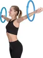 Produktbild: Hoopomania Arm Hoop, Hula Hoop mit Schaumstoff, 2-teilig Hellblau