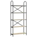 Produktbild: vidaXL Bücherregal Sonoma-Eiche 80 x 30 x 183 cm Holzwerkstoff