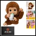 Produktbild: My Baby Monkey Interaktiver Spielzeugaffe Mango kichert, frisst, nuckelt am D...