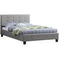 Produktbild: CARO-Möbel Polsterbett, Grau, Textil, Mode, 120x200 cm, Schlafzimmer, Betten, Polsterbetten