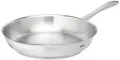 Produktbild: Fissler Catania/Edelstahl-Bratpfanne (28 cm) – robuste, unbeschichtete Pfanne aus hochwertigem 18/10 Edelstahl, thermic-Boden, hitzebeständig bis 230 °C, induktionsgeeignet