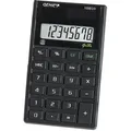 Produktbild: Genie 105 ECO Taschenrechner Tasche Einfacher Taschenrechner Schwarz