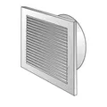 Produktbild: 6 Stk. Helios Ventilatoren Lüftungsgitter L-G 100 Gitter 60301 Lüftungsgitter