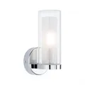 Produktbild: Paulmann 71076 Selection Bathroom Wandleuchte Luena IP44 E14 230V max. 20W dimmbar Chrom/Glas