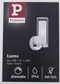 Produktbild: Wandleuchte Paulmann 710.76 Luena Bathroom IP44 E14 max.20W dimmbar Chrom/Glas N