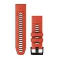 Produktbild: 010-13281-04 Garmin Ersatzarmband QuickFit Silikon Flammenrot/Graphit ~D~
