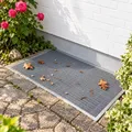 Produktbild: Gravidus Lichtschachtschutz Fiberglas 150 x 100 cm zuschneidbar | Reißfeste und luftdurchlässige Lichtschachtabdeckung mit UV-Schutz, feinen Maschen und 8 Befestigungsklammern