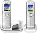 Produktbild: Panasonic Schnurloses Telefon-Set mit Anrufbeantworter KX-TGJ322GW weiß