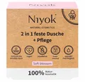 Produktbild: Niyok Duschgel 2 in 1 feste Dusche & Pflege Soft Blossom, 80 g