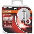 Produktbild: OSRAM H11 24V 55W PGJ19-2 TRUCKSTAR PRO +100% mehr Licht Duobox